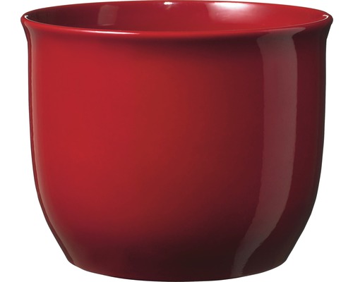 Blumentopf Soendgen Brüssel Keramik Ø 8 H 6 cm bordeaux Runder Pflanztopf aus Keramik