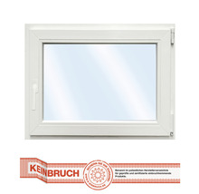 Kunststofffenster 1-flg. RC2 VSG ARON Basic weiß 900x700 mm DIN Rechts-thumb-0