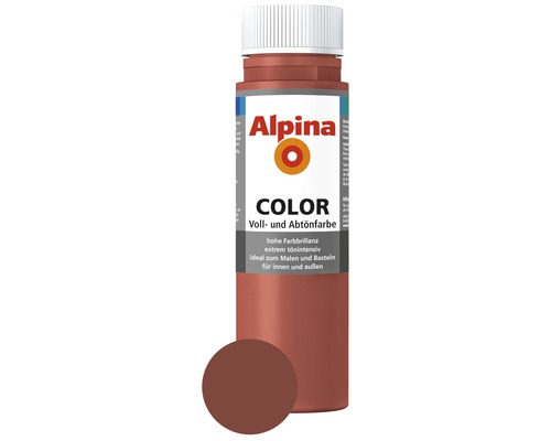 Alpina Voll- und Abtönfarbe Spicy Red 250ml-0