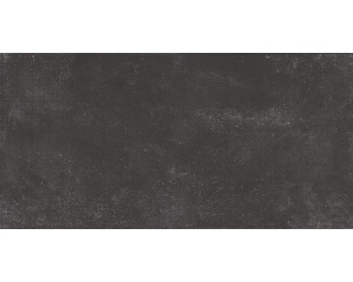 Carrelage pour mur et sol en grès cérame fin Marlin noir 30x60 cm