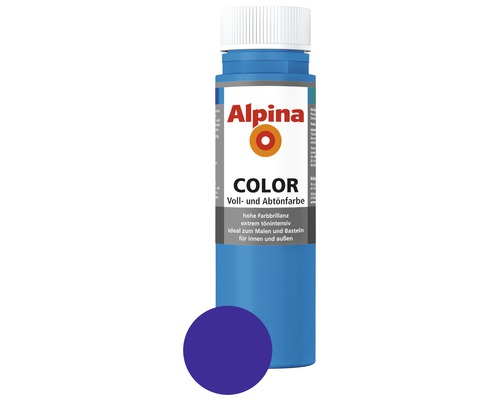 Alpina Voll- und Abtönfarbe Royal Blue 250 ml
