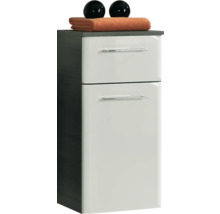 Armoire haute avec deux tiroirs pour la salle de bain