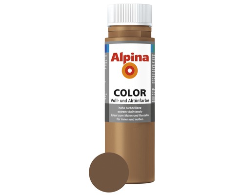 Peintures et colorants Alpina Candy Brown 250 ml