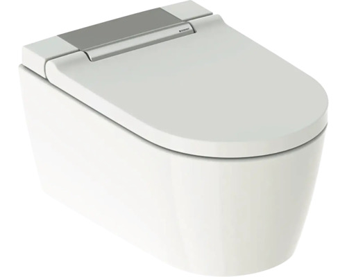 Dusch-WC Komplettanlage GEBERIT Aquaclean Sela weiß/glanz-chrom 146.220.21.1