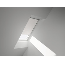 VELUX Verdunkelungsrollo uni weiß manuell Rahmen aluminium DKL 204 1025S