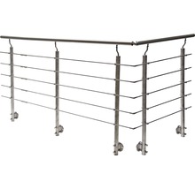 Edelstahlgeländer für Treppen und Balkone