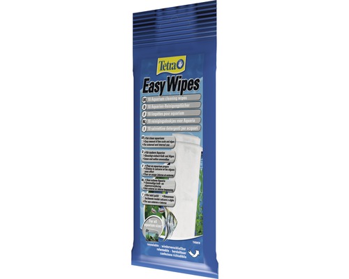 Lingettes de nettoyage Aqua Tetra EasyWipes, 10 pièces Lingettes de nettoyage Aqua Tetra EasyWipes, 10 pièces