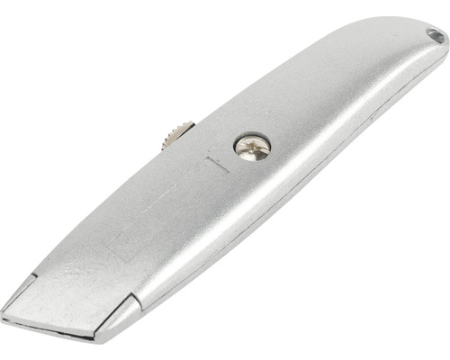 Cuttermesser mit Metallschaft und Klingenschieber