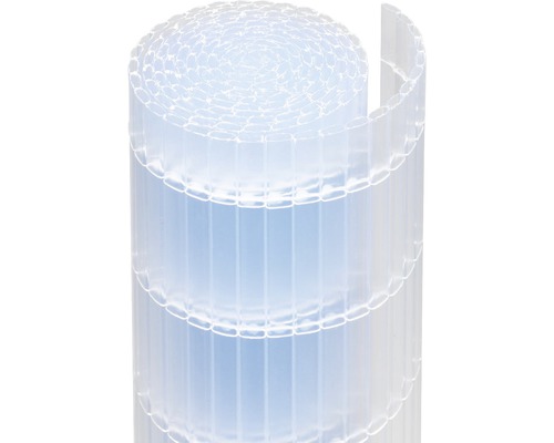 Sol Royal Brise Vue Balcon Extérieur 90x300 cm HDPE SolVision HB2 –  Protection Opaque pour Balcon Terrasse, Résistant à l'eau & aux Intempéries  – Cache Balcon Blanc avec Protection UV, Cordon 