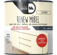 Peinture à effets pour meubles satin Maison Deco Renew, lin, 500 ml-thumb-1