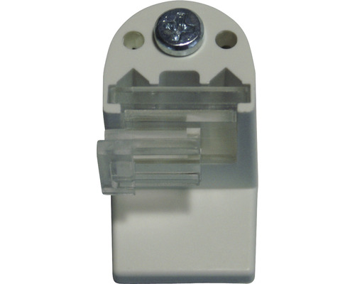 Halterung für Jalousien mit Schraube