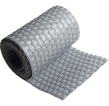 Graue, gewebte Rollenware für den Garten