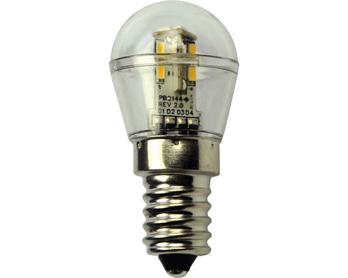 Ampoule globe LED SMD à intensité lumineuse variable E14/0,7W 60 lm 2700 K blanc chaud globe SMD lot de 16 transparent/argent s'utilise uniquement dans des plages de basse tension