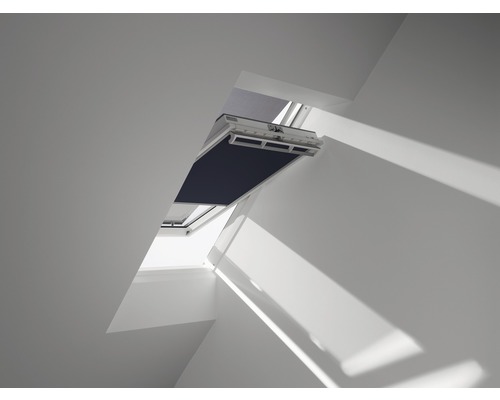 VELUX Vorteils-Set Hitzeschutz Plus Hitzeschutz-Markise transparent schwarz und Verdunkelungsrollo dunkelblau DOP MK12 1100S VELUX Vorteils-Set Hitzeschutz Plus Hitzeschutz-Markise transparent schwarz und Verdunkelungsrollo dunkelblau DOP MK12 1100S