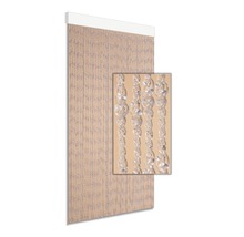 Rideau de porte Ember transparent 90x210 cm-thumb-0