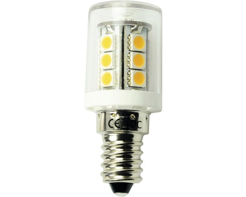 Lampe à broche LED SMD à intensité lumineuse variable E14/2,3W 250 lm 3000 K blanc chaud lot de 18 transparent/argent s'utilise uniquement dans des plages de basse tension
