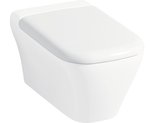 WC suspendu à fond creux en céramique