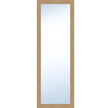 Miroir rectangulaire avec cadre en bois