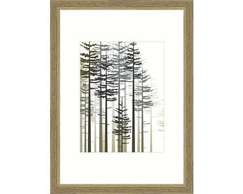 Cadre photo en bois Modern chêne 21x29,7 cm