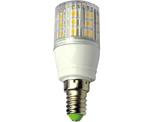 Ampoule tubulaire LED SMD Epistar E14/4W 330 lm 2700 K blanc chaud lot de 24 transparent/argent