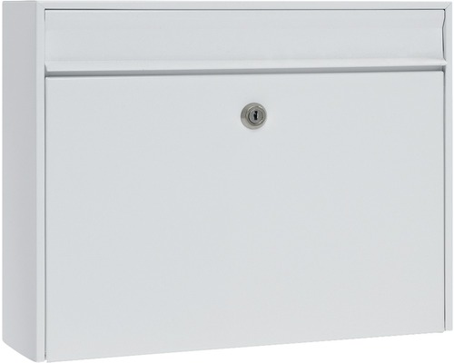 Boîte aux lettres MEFA acier revêtu par poudre lxhxp 380/311/135 Bosca 34 (101) blanc