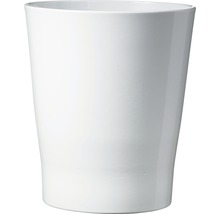 Pot de fleurs blanc en céramique