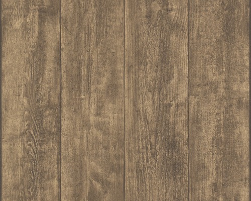 Papier peint intissé 7088-23 Best of Wood'n Stone bois marron clair Papier peint avec motif planches de bois