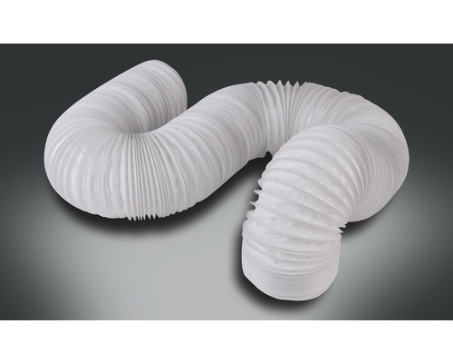 Rotheigner PVC-Schlauch mit Stahlspirale NW 100 L = 2000 mm Flexibler Abluftschlauch aus Kunststoff