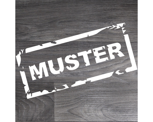 Musteraufdruck auf Holz