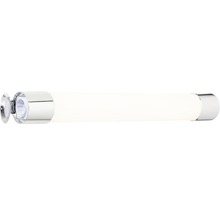 Lampe de salle de bain LED avec prise de courant IP44 9W 850 Im 4000 K blanc neutre Horace chrome/blanc L 600 mm-thumb-5