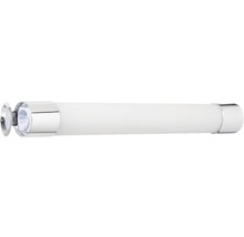 Lampe de salle de bain LED avec prise de courant IP44 9W 850 Im 4000 K blanc neutre Horace chrome/blanc L 600 mm-thumb-8