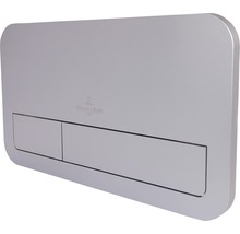 Villeroy & Boch Betätigungsplatte VIConnect Platte chrom matt / Taster chrom matt 92249069