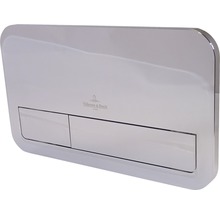 Villeroy & Boch Betätigungsplatte VIConnect Platte chrom glänzend / Taster chrom glänzend 92249061