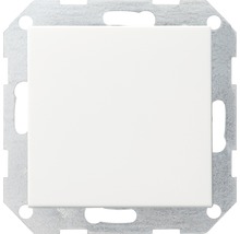 Interrupteur-inverseur Poussoir insert Gira Standard 55 blanc pur brillant-thumb-0