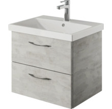 Waschtischunterschrank Pelipal Xpressline 4035 BxHxT 56 x 48,2 cm x 43,5 cm Frontfarbe grau 4035.035601