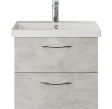 Waschtischunterschrank Pelipal Xpressline 4035 BxHxT 56 x 48,2 cm x 43,5 cm Frontfarbe grau 4035.035601