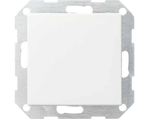 Interrupteur permutateur Poussoir insert Gira Standard 55 blanc pur brillant