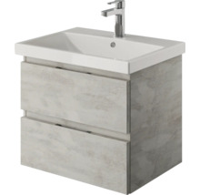 Waschtischunterschrank Pelipal Xpressline 4035 BxHxT 56 x 48,2 cm x 43,5 cm Frontfarbe grau 4035.035602