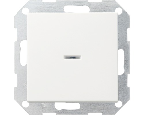 Interrupteur de commande Interrupteur-inverseur insert Gira Standard 55 blanc pur brillant