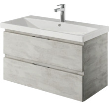 Waschtischunterschrank Pelipal Xpressline 4035 BxHxT 86 x 48,2 cm x 43,5 cm Frontfarbe grau 4035.038602