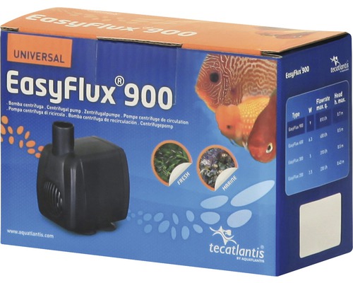 Pompe Tecatlantis EasyFlux 900 aquatlantis 9 W 810 l/h pompe universelle pour aquarium