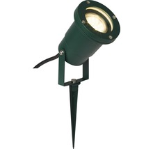 Spot à piquer à 1 ampoule IP44 H 285 mm Frasco métal/verre verte-thumb-2