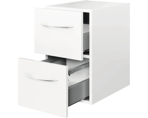 Élément d''armoire avec deux tiroirs