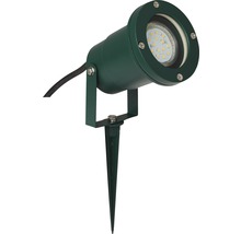 Spot à piquer à 1 ampoule IP44 H 285 mm Frasco métal/verre verte-thumb-3