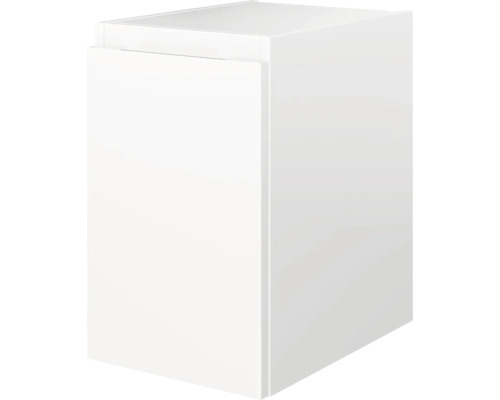 Meuble bas pelipal Xpressline 4035 1 porte largeur 30 cm blanc avec poignée intégrée