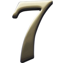 Hausnummer Bronze satiniert "7" 120 mm-thumb-0
