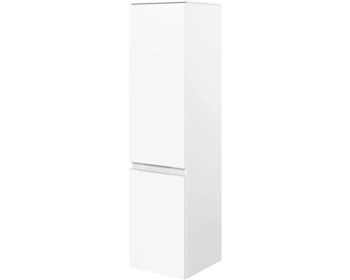 Armoire midi pelipal Xpressline 4035 largeur 30 cm blanc avec poignée intégrée Réfrigérateur-congélateur blanc à deux portes