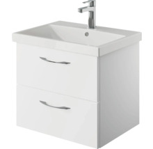 Waschtischunterschrank Pelipal Serie 4035 BxHxT 56 x 48,2 cm x 43,5 cm Frontfarbe weiß glänzend 4035.155601