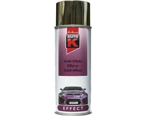 Auto-K Effect effet or peinture en aérosol or 400 ml Aérosol effet or Auto K
