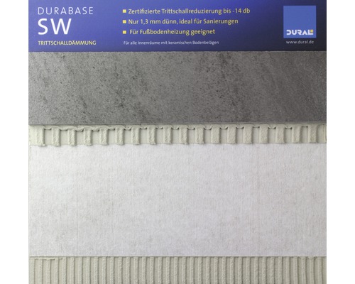 Dural Durabase SW Isolation phonique pour revêtements de sol